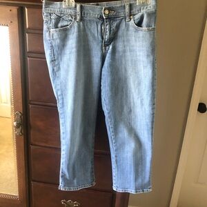 Old Navy The Flirt Capri jeans , 6